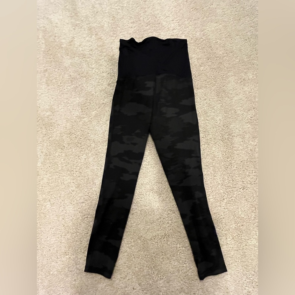 Cami print maternity yoga pants